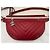 Chanel Chevron Gürteltasche aus rotem Leder - Ansicht 6