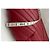 Chanel Chevron Gürteltasche aus rotem Leder - Ansicht 8