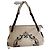 Borsa a mano in pelle Roberto Cavalli beige