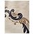 Borsa a mano in pelle Roberto Cavalli beige - vista 19