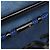Borsa Loewe Amazona 28 Nero Blu - vista 11
