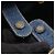 Vanity Borsa 2-Way Chanel Coco Mark in denim blu navy - vista 6