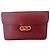 Gucci Clutch in Pelle Bordeaux Bordò