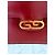 Gucci Clutch in Pelle Bordeaux Bordò - vista 15