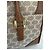 Roberta di Camerino Monogram Canvas Handtasche Braun Beige - Ansicht 8