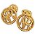 Gemelli Nina Ricci Monogramma Dorati D'oro
