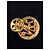 Gemelli Nina Ricci Monogramma Dorati D'oro - vista 5