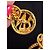 Gemelli Nina Ricci Monogramma Dorati D'oro - vista 6
