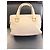 Borsa Nina Ricci in pelle bianca Bianco Bianco sporco - vista 6