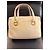 Borsa Nina Ricci in pelle bianca Bianco Bianco sporco - vista 8