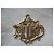 Spilla Christian Dior Logo CD Placcata Oro D'oro - vista 2
