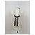For Love & Lemons Top Pearly bow halter blanc Crudo - vista 3
