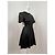 Bimba & Lola Kurzes schwarzes Lederkleid Negin - Ansicht 3