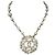 Collana Chanel B19 in resina acquamarina e perle usata