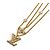 Collana in metallo dorato Louis Vuitton D'oro