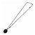Collana Louis Vuitton Modello 2022 M00911 Nero Argento - vista 3