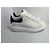 Sneaker Oversized Alexander McQueen Bianco Navy Camoscio Blu scuro - vista 2