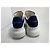 Sneaker Oversized Alexander McQueen Bianco Navy Camoscio Blu scuro - vista 7