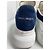 Sneaker Oversized Alexander McQueen Bianco Navy Camoscio Blu scuro - vista 8
