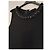 Blumarine schwarzes Kleid mit Schmuckdetails - Ansicht 7
