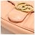 Borsa a Spalla Gucci Medium GG Marmont Rosa - vista 5