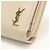 Portafoglio bi-fold da donna Saint Laurent Beige - vista 4