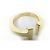 Anello Tiffany T Square in oro giallo Tiffany & Co. D'oro - vista 7
