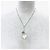 Collana con pendente Chanel 925 Shell Clover Logo Argento - vista 3
