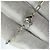 Collana con pendente Chanel 925 Shell Clover Logo Argento - vista 5
