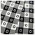 Gucci Interlocking G Check Pattern Fransenstola Schwarz Roh - Ansicht 4