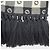 Gucci Interlocking G Check Pattern Fransenstola Schwarz Roh - Ansicht 5
