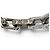 Collana Chain Monogram Louis Vuitton Argento - vista 4