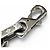 Collana Chain Monogram Louis Vuitton Argento - vista 5