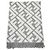 Fendi Gray Alpaca Wool Blend FF Logo Blanket Brown