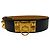Hermès Hermes Vintage Collier de Chien 50 Ledergürtel Schwarz Golden - Ansicht 4