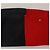 Gonna Chanel bicolore in lana e alpaca Nero Rosso - vista 3