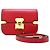 Borsa a tracolla Louis Vuitton Orsay MM in pelle di vitello Rosso