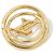 Broche Louis Vuitton LV Stellar Dorado