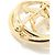 Broche Louis Vuitton LV Stellar Dorado - vista 4