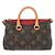 Borsa a Spalla Louis Vuitton Monogram Nano Pallas Cerise Fuschia