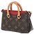 Borsa a Spalla Louis Vuitton Monogram Nano Pallas Cerise Fuschia - vista 3