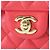 Chanel A01113 Caviar Matelassé 23 Borsa a tracolla Rosso - vista 6
