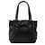 Chanel Black CC Caviar Drawstring Tote Schwarz