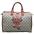 Borsa Boston Gucci Beige Medium GG Supreme Joy Tattoo Heart