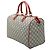 Borsa Boston Gucci Beige Medium GG Supreme Joy Tattoo Heart - vista 2