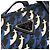Borsa Satchel Prada Blue Tessuto Stampato - vista 7