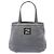 Fendi Tote aus grauem Nubuk mit FF-Kette Braun