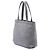 Fendi Tote aus grauem Nubuk mit FF-Kette Braun - Ansicht 2