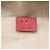 Borsa Gucci Red Mini Leather GG Charm Dome Rosso - vista 6