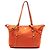 Borsa Prada Orange Saffiano Trimmed Tessuto Arancione